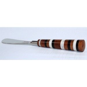 Juliska stonewood spreaders Wood handle Knife spreader stripes